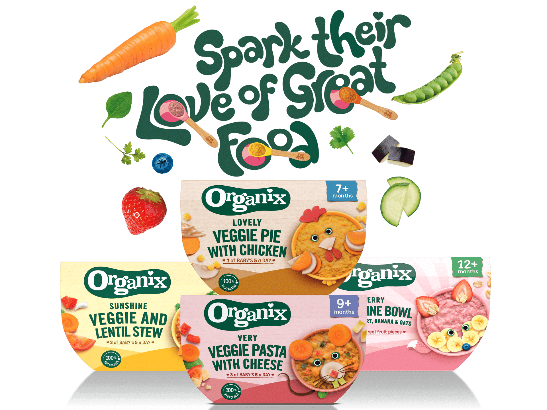 Organix cheap baby food